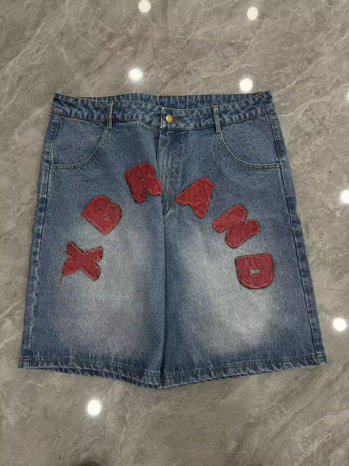 XBRAND “VARSITY RED” JORTS