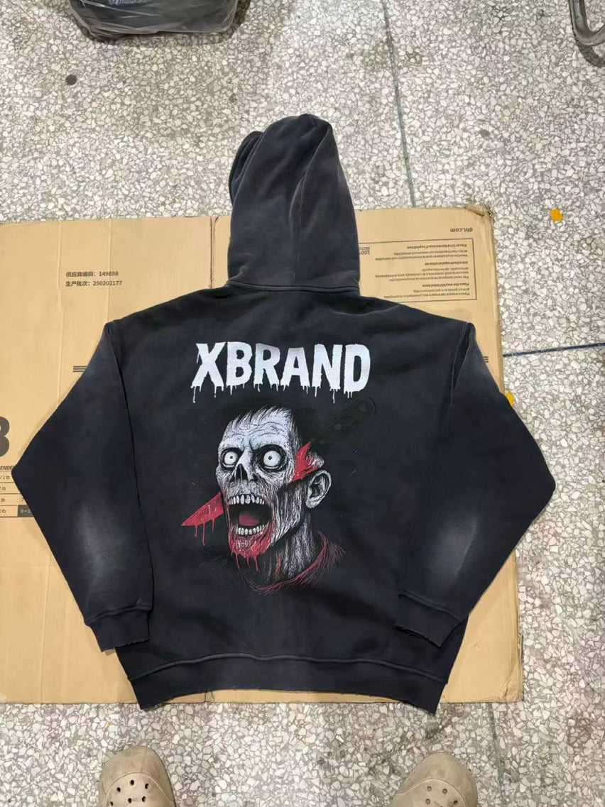 XBRAND “UNDEAD X” HOODIE