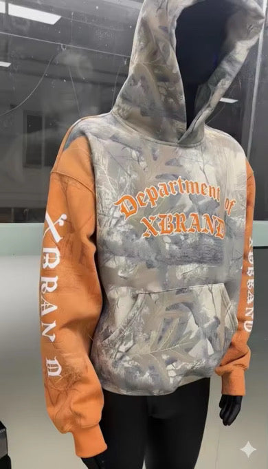 XBRAND CAMO HOODIE “GHETTO CAMO”