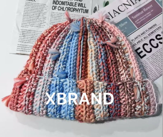 XBRAND “COTTON CANDY” BEANIE